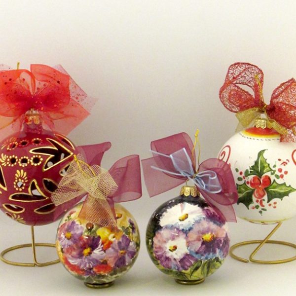 palline-natale-ceramica-faenza-dipinte-oro