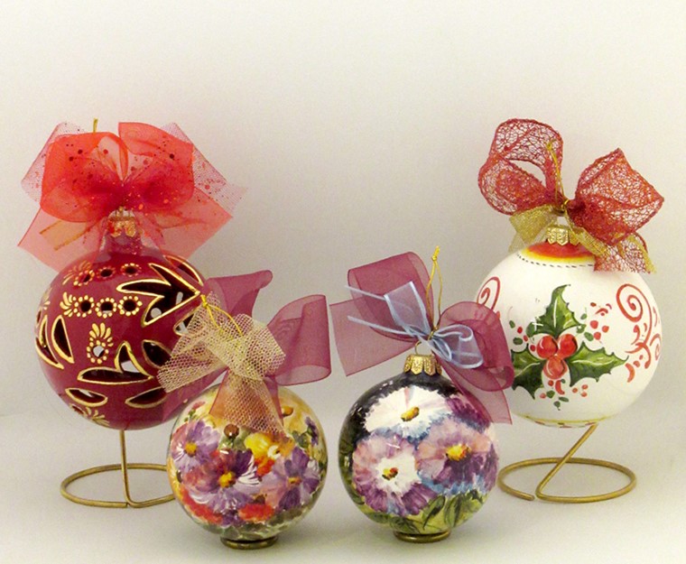 palline-natale-ceramica-faenza-dipinte-oro palline-natale-ceramica-faenza-dipinte-oro