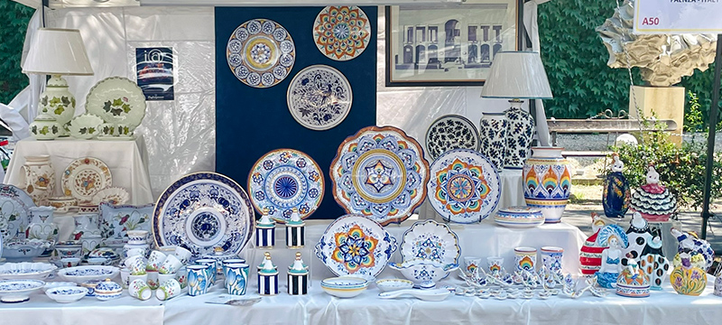 Argillà Italia Faenza stand ceramica Faenza Maestri Maiolicari Faentini